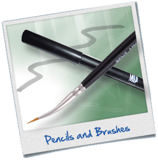 Pencils and Brushes